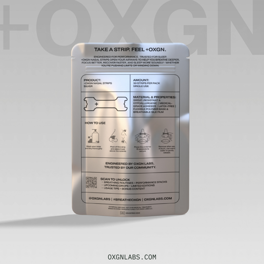 SILVER +OXGN NASAL STRIPS